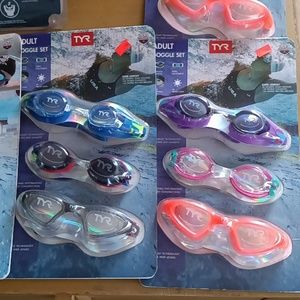 3pk kids and adult goggles
